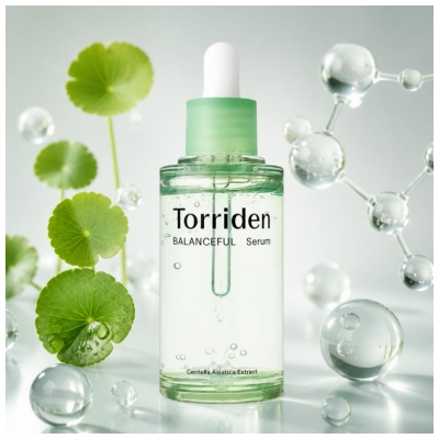 Torriden Balanceful Beroligende og Udjævnende Centella Asiatica Serum 50 ml