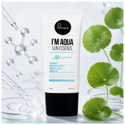 Suntique I'm Aqua Sun Essence Opalovací krém SPF50+ 50 ml