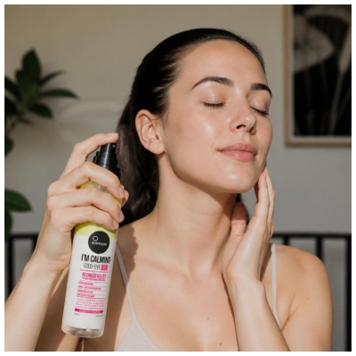 Suntique I'm Calming Good Bye Red Drėkinamasis veido purškalas 100 ml
