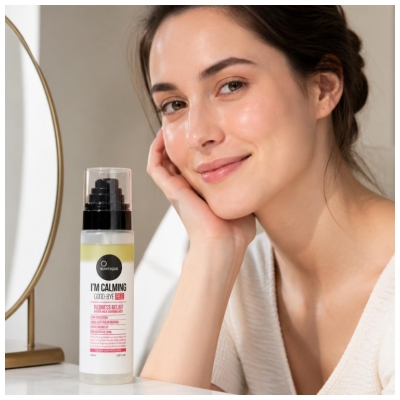 Suntique I'm Calming Good Bye Red Drėkinamasis veido purškalas 100 ml