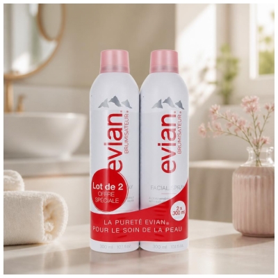 Evian Gesichtsspray 2 x 300 ml