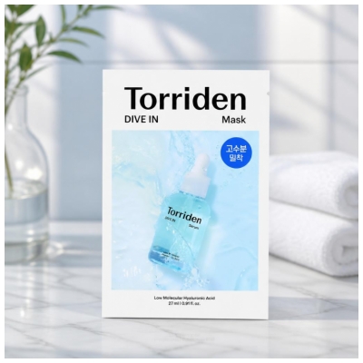 Masca de Față cu Acid Hialuronic Torriden Dive In 27 ml