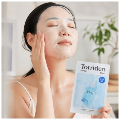 Masca de Față cu Acid Hialuronic Torriden Dive In 27 ml