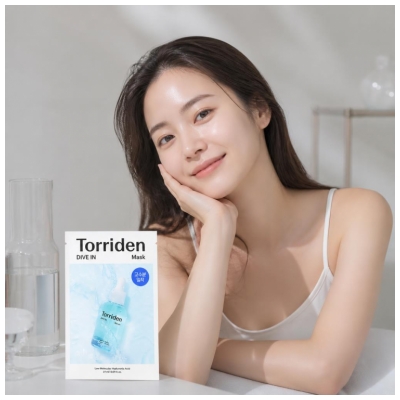 Masca de Față cu Acid Hialuronic Torriden Dive In 27 ml