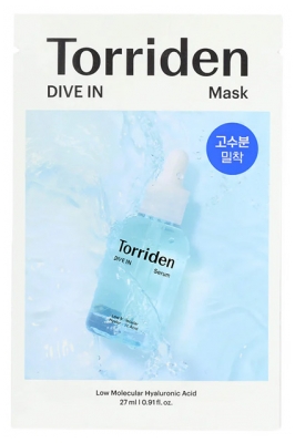 Torriden Mascarilla Tisular de ácido Hialurónico Dive In 27 ml