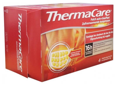 ThermaCare Patch Auto-Chauffant 16h Bas du Dos 4 Ceintures