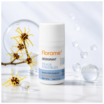 Desodorizante 24H Pele Sensível Bio 50 ml Florame
