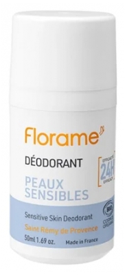 Florame Déodorant 24H Peaux Sensibles Bio 50 ml