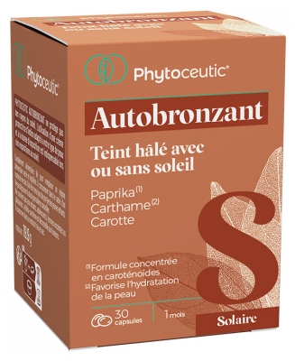 Phytoceutic Organisches Selbstbräunen 30 Kapseln