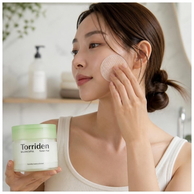 Torriden Balanceful Toner Pad Équilibrants et Apaisants Centella Asiatica 60 Disques
