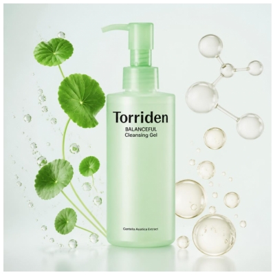 Gel de Curățare Echilibrant cu Centella Asiatica Torriden Balenceful 200 ml