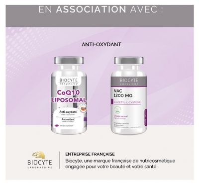 Biocyte Longevity Glutathion Liposomal 30 Gélules