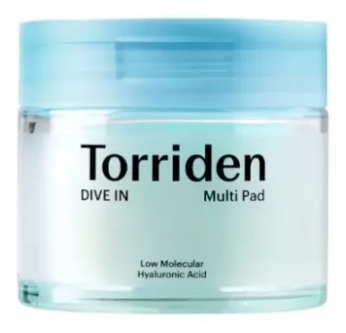 Torriden Dive In Multi Pad Tonifiants et Apaisants Acide Hyaluronique 80 Disques
