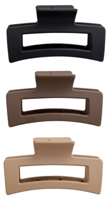 Conjunto de 3 Molas de Cabelo Brushworks