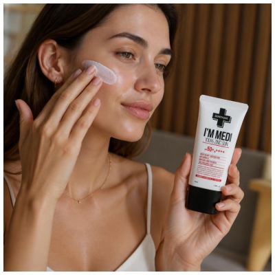Suntique I'm Medi 100% Zinek Opalovací Krém SPF50+ 50 ml