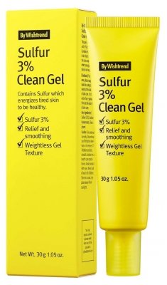 By Wishtrend Svovl Rensende Gel 3% 30 g