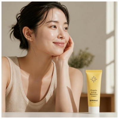 By Wishtrend Crema Alla Propoli Riequilibrante di Energia 50 g