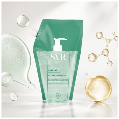 SVR Spirial Déo-Douche Waschgel Deodorant 24H Eco-Recharge 400 ml