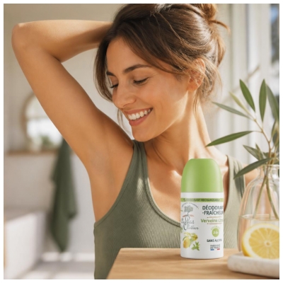 Deodorant cu Verbenă și Lămâie Le Petit Olivier, Prospețime 50 ml
