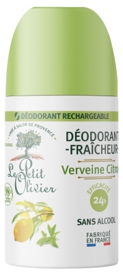 Deodorant cu Verbenă și Lămâie Le Petit Olivier, Prospețime 50 ml