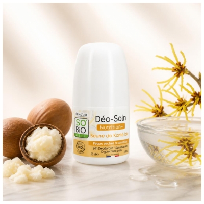 Léa Nature SO BIO étic Deo-Pflege 24H Shea-Butter Roll-On Bio 50 ml