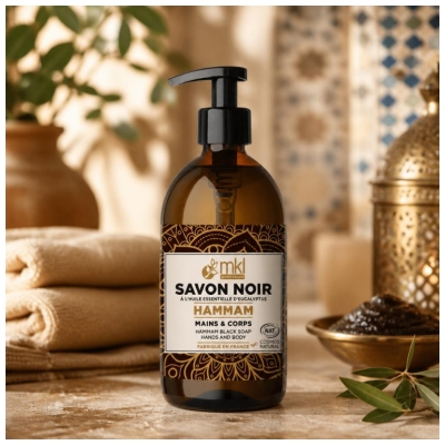 MKL Green Nature Hammam Schwarze Seife 500 ml