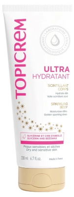 Topicrem Ultra-Hydrating Kimalteleva Vartaloemulsio 200 ml