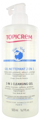 Topicrem UH - Baby 2in1 Cleansing Gel 500ml