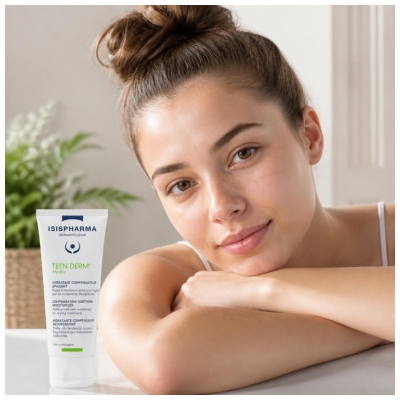 Isispharma Teen Derm Hydra Hydratant Compensateur Apaisant 40 ml
