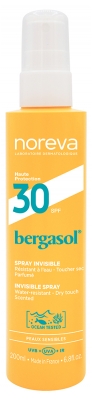 Noreva Bergasol Osynlig Spray SPF30 200 ml