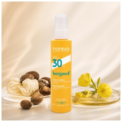 Noreva Bergasol Spray Invisible SPF30 200 ml