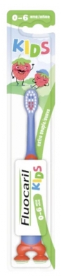 Fluocaril Spazzolino da Denti per Bambini 2-6 Anni Extra Soft - Colore: Blu e rosso