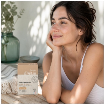 Recettes d'Antan Savon Exfoliant au Lait de Chèvre 100 g