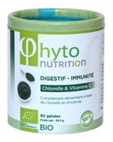 Flamant Vert Phyto Nutrition Digestif et Immunité 80 Gélules