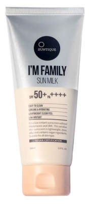 Suntique I'm Family Sun Milk Crème Solaire SPF50+ 150 ml