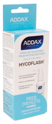 Addax Mycoflash Traitement Mycose des Pieds Spray 25 ml