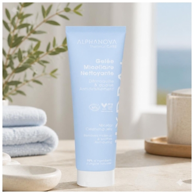 Alphanova Thermal Care Gelée Micellaire Nettoyante Bio 150 ml