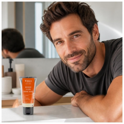 Vitry Men Care Mască Flash Ten Radios 50 ml