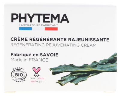 Phytema Crème Régénérante Rajeunissante Bio 50 ml