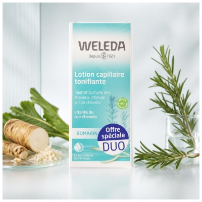 Weleda Revitaliserande Hårvatten 2-pack x 100 ml