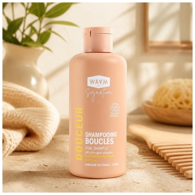 Waam Signature Douceur Shampoing Boucles Bio 230 ml