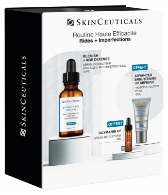 SkinCeuticals Correct Blemish + Age Defense 30 ml + Sa Routine Rides et Imperfections Offerte