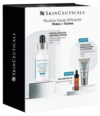 SkinCeuticals Correct Discoloration Defense Serum 30 ml + Sa Routine Rides et Taches Offerte