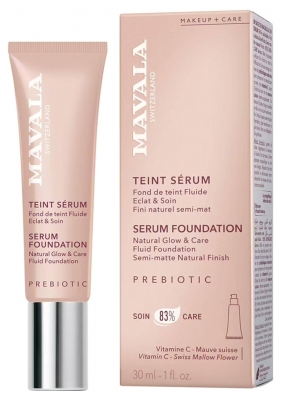 Mavala Teint Sérum Fond de Teint Fluide Éclat & Soin 30 ml