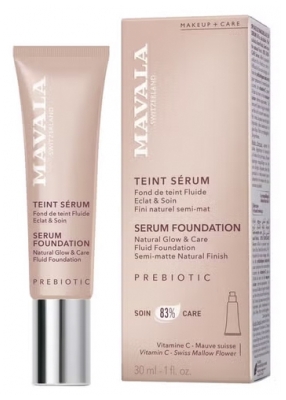 Mavala Teint Šķidrais Tonālais Sérums Mirdzumam & Kopšanai 30 ml - Tonēšana: 7 Tumšs