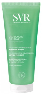 SVR Spirial Déo-Douche Gel Lavant Déodorant 24H 200 ml