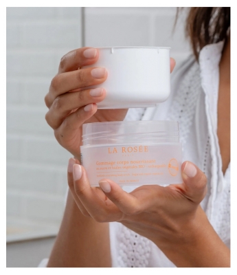 La Rosée Vyživující tělový peeling náplň 200 g