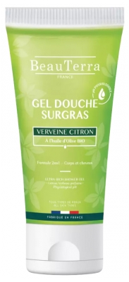 BeauTerra Negovalni Gel za prhanje Citronasta Verbena 200 ml