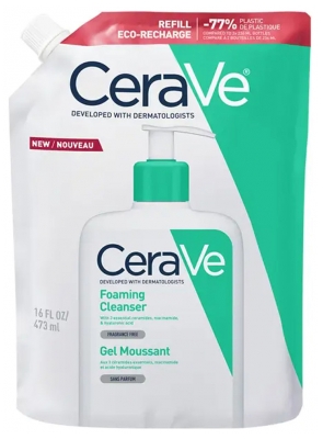 CeraVe Gel Moussant Éco-Recharge 473 ml