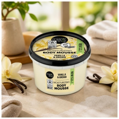 Organic Shop Mousse Hidratante Corporal Vainilla 250 ml